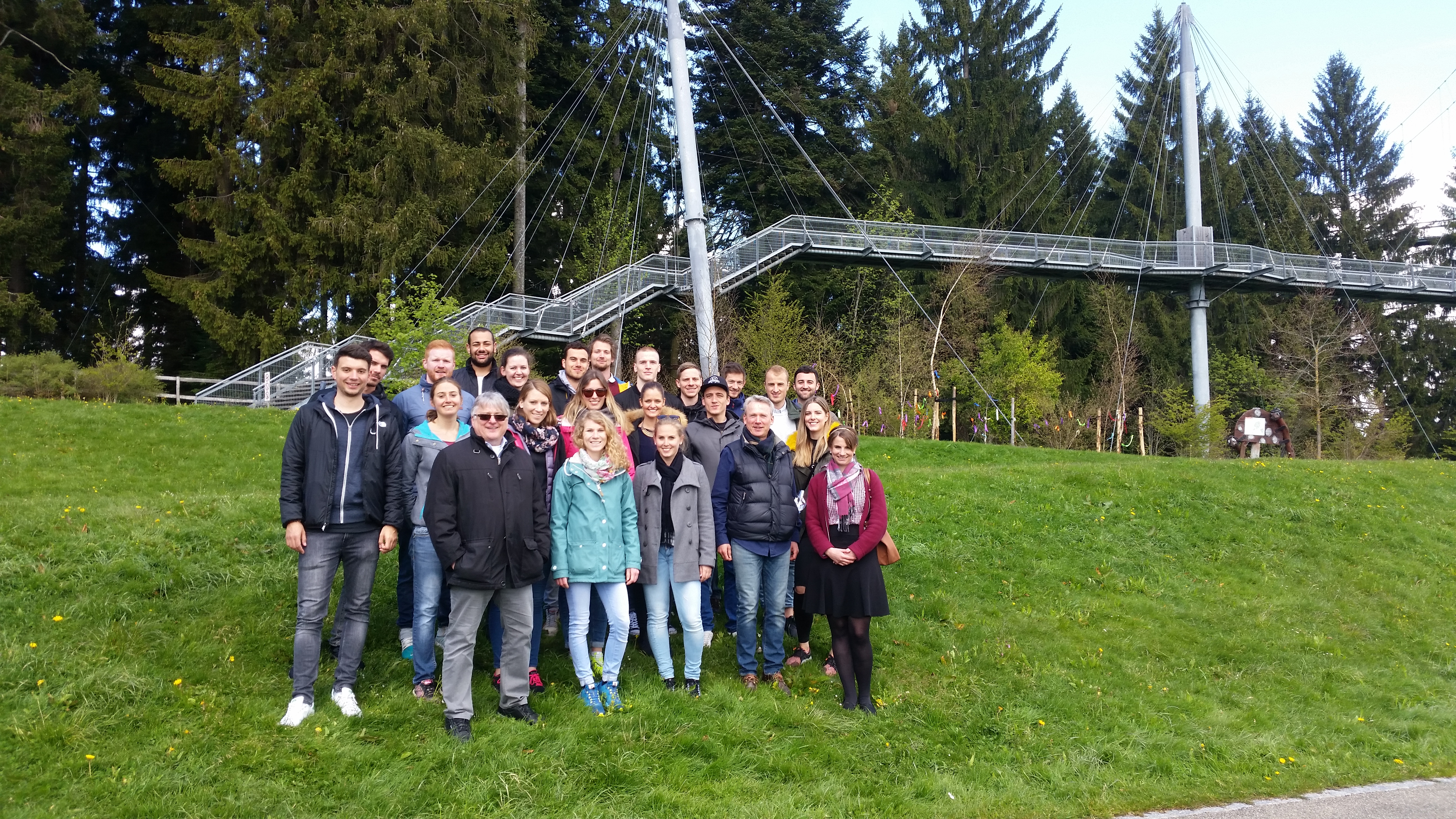 Studentengruppe Scheidegg